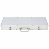 vidaXL Pokerset met 500 chips aluminium