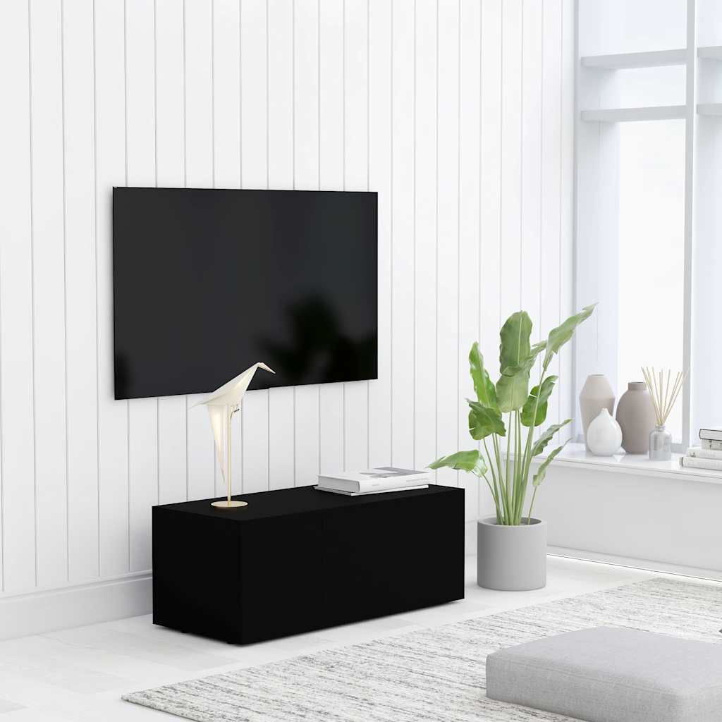 vidaXL Tv-meubel 80x34x30 cm bewerkt hout wit
