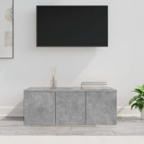 vidaXL Tv-meubel 80x34x30 cm bewerkt hout wit