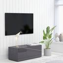 vidaXL Tv-meubel 80x34x30 cm bewerkt hout wit