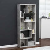 vidaXL Boekenkast 67x24x161 cm bewerkt hout wit