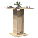 vidaXL Bistrotafel 60x60x75 cm bewerkt hout wit