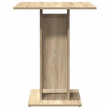 vidaXL Bistrotafel 60x60x75 cm bewerkt hout wit