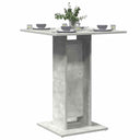 vidaXL Bistrotafel 60x60x75 cm bewerkt hout wit