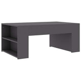 vidaXL Salontafel 100x60x42 cm bewerkt hout wit
