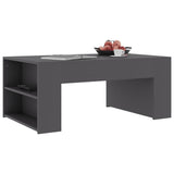 vidaXL Salontafel 100x60x42 cm bewerkt hout wit