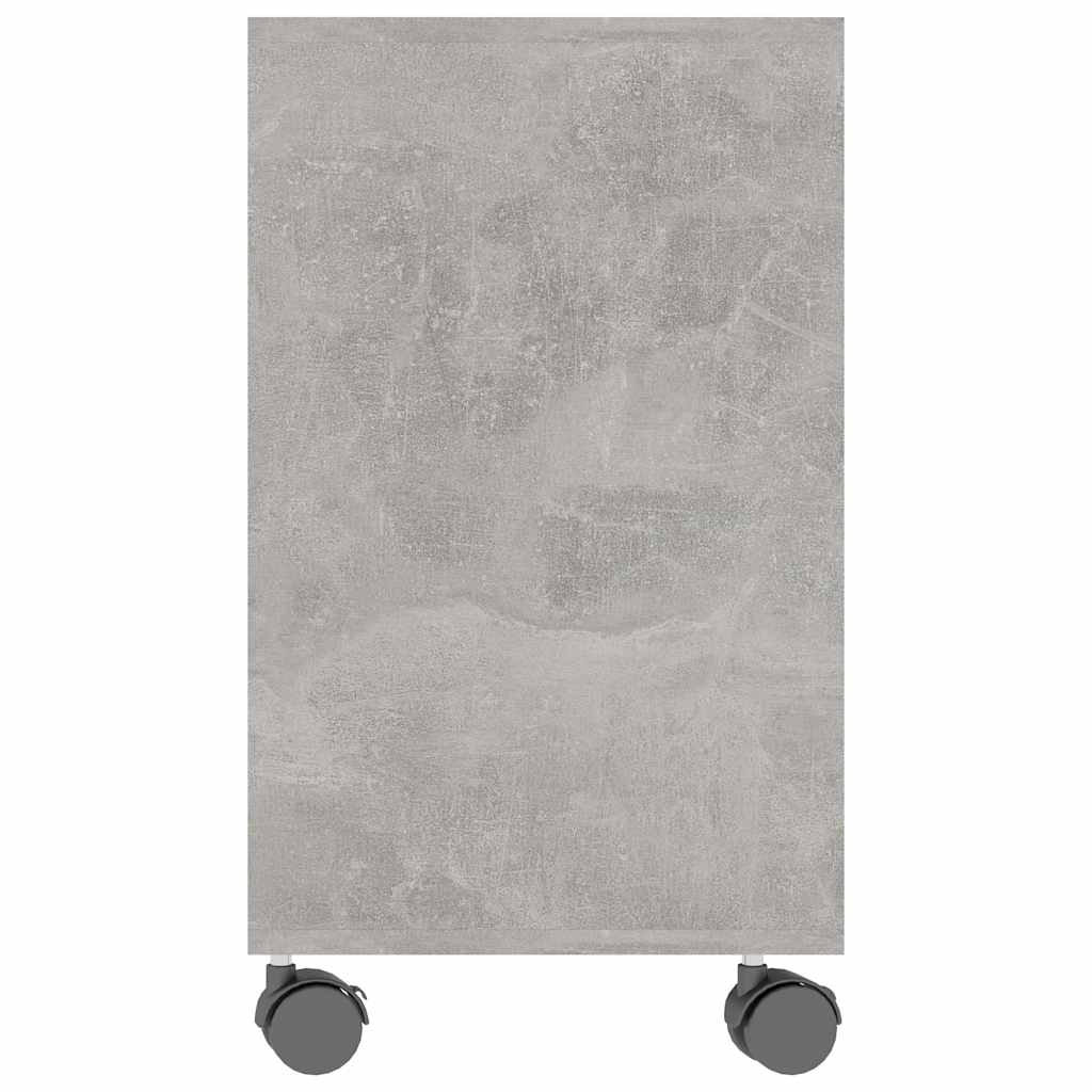 vidaXL Bijzettafel 70x35x55 cm bewerkt hout wit