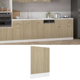vidaXL Wastafelonderkast 80x46x81,5cm bewerkt hout sonoma eikenkleurig