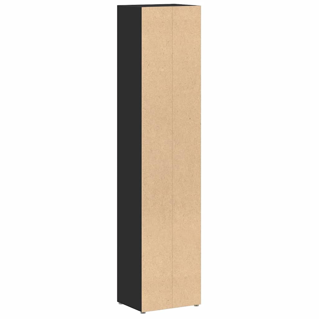 vidaXL Cd-kasten 2 st 21x16x93,5 bewerkt hout wit