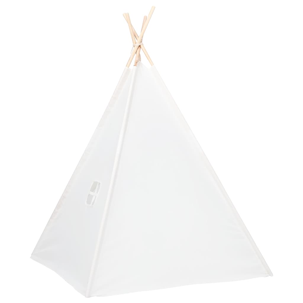 vidaXL Kindertipitent met tas 120x120x150 cm peachskin roze
