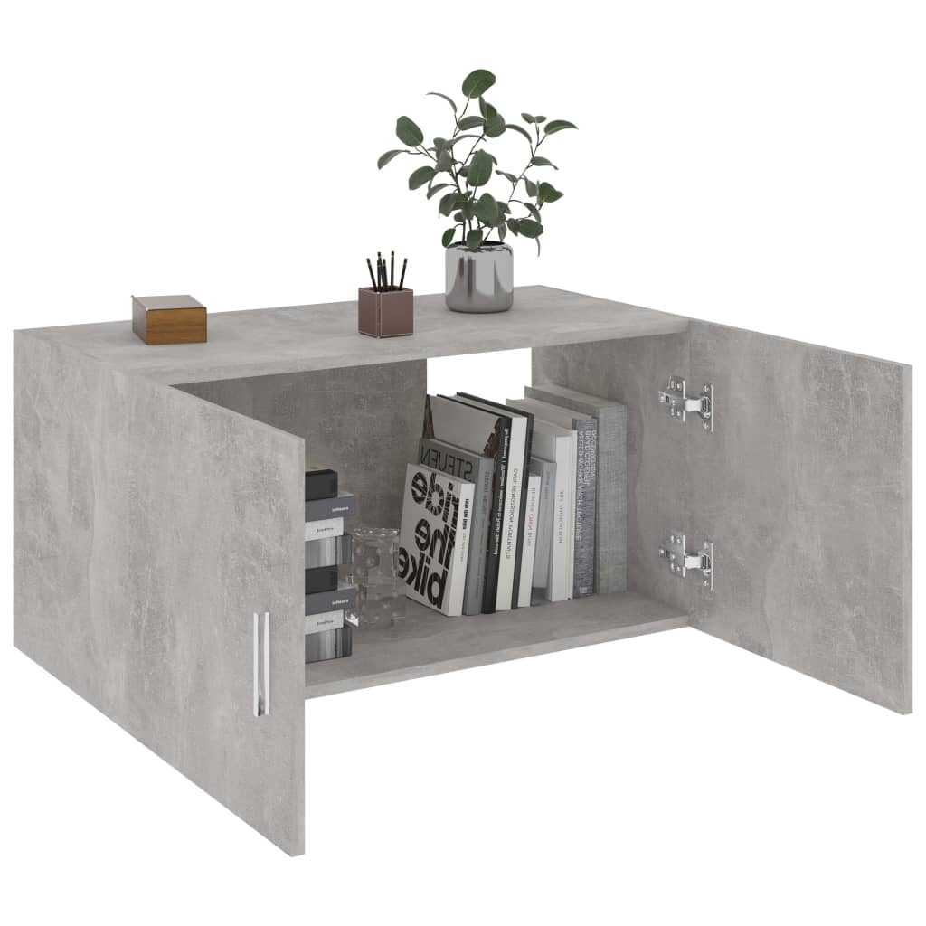 vidaXL Hangkast 80x39x40 cm bewerkt hout wit