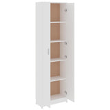 vidaXL Gangkast 55x25x189 cm bewerkt hout wit