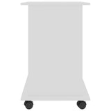 vidaXL Computer Desk 80x50x75 cm Engineered Wood White