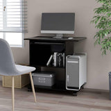vidaXL Computer Desk 80x50x75 cm Engineered Wood White