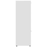 vidaXL Boekenkast 90x30x90 cm bewerkt hout wit