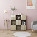 vidaXL Boekenkast 90x30x90 cm bewerkt hout wit