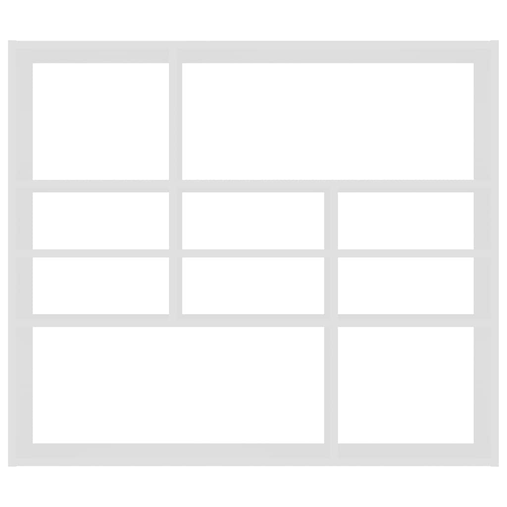 vidaXL Wandschap 90x16x78 cm bewerkt hout wit