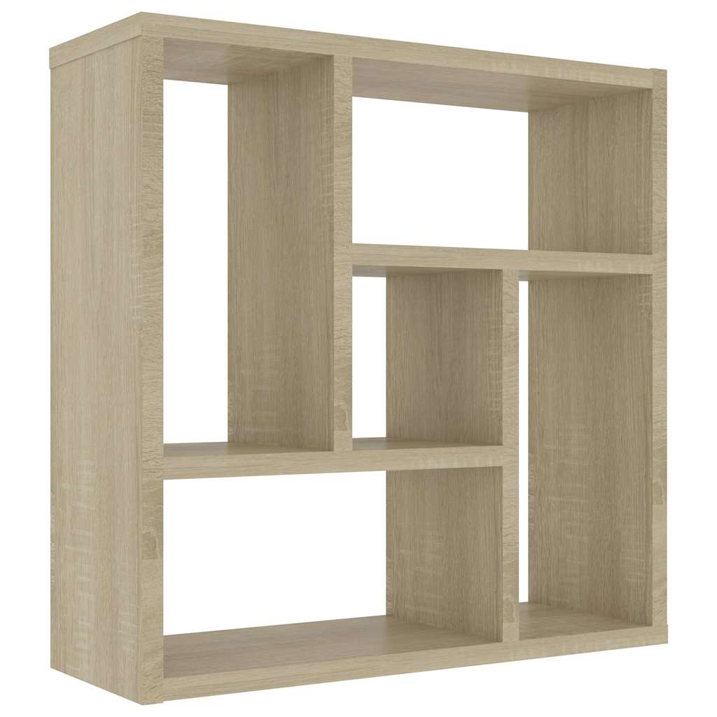 vidaXL Wandschap 45,1x16x45,1 cm bewerkt hout wit