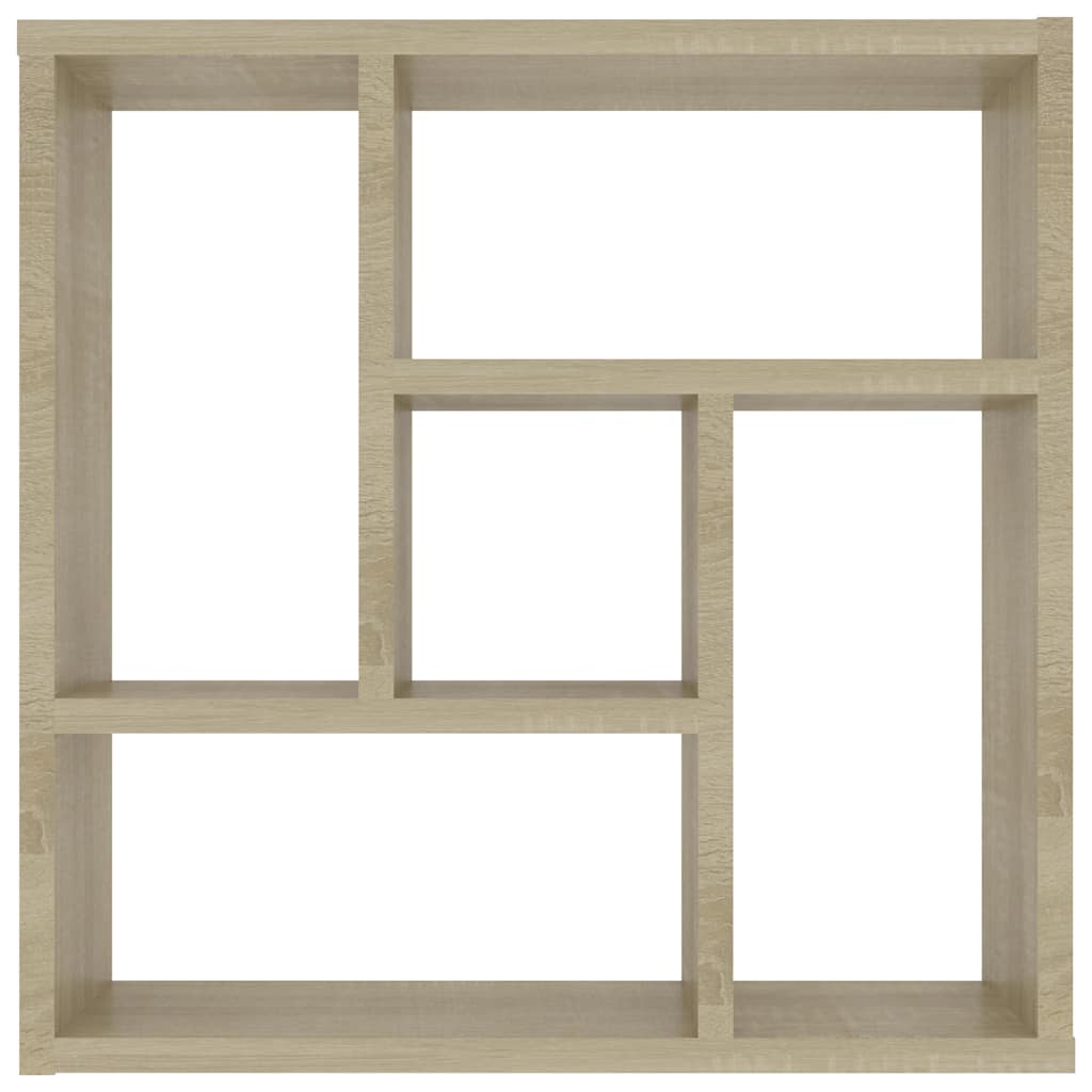 vidaXL Wandschap 45,1x16x45,1 cm bewerkt hout wit