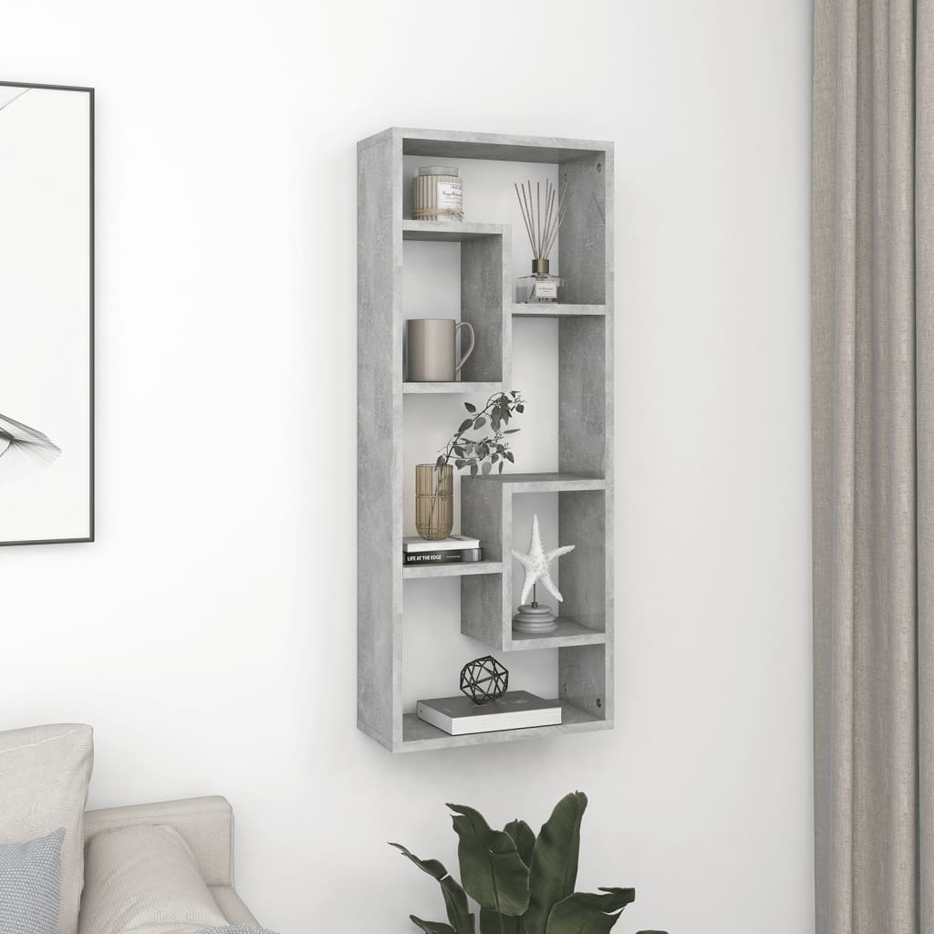 vidaXL Wandschap 36x16x90 cm bewerkt hout wit