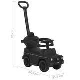 vidaXL Duw-loopauto G63 zwart