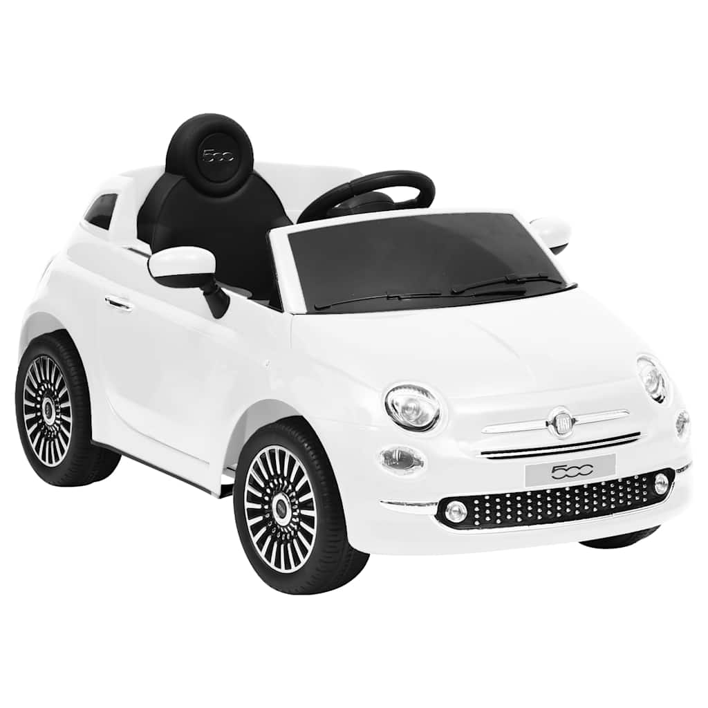 vidaXL Kinderauto Fiat 500 elektrisch rood