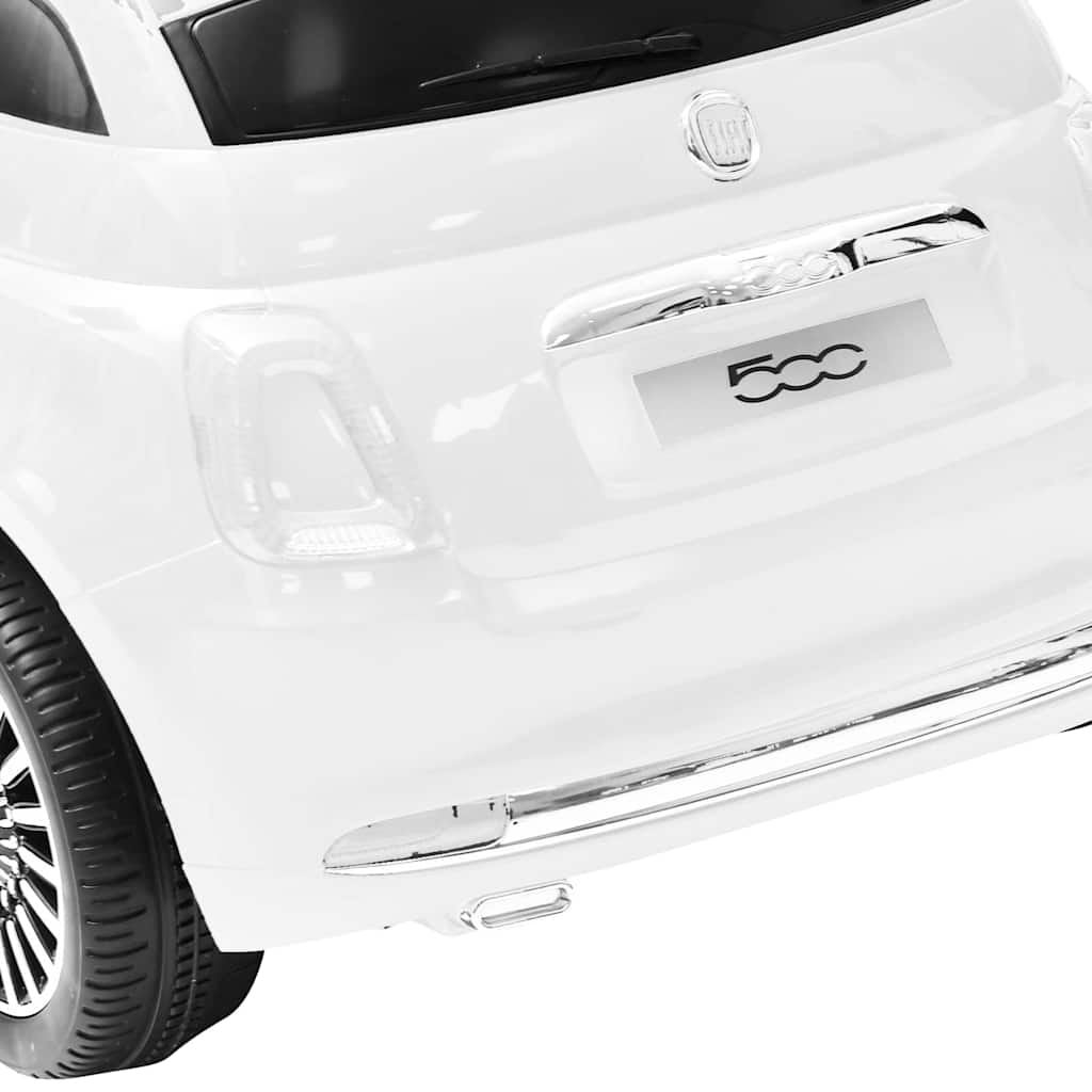 vidaXL Kinderauto Fiat 500 elektrisch rood