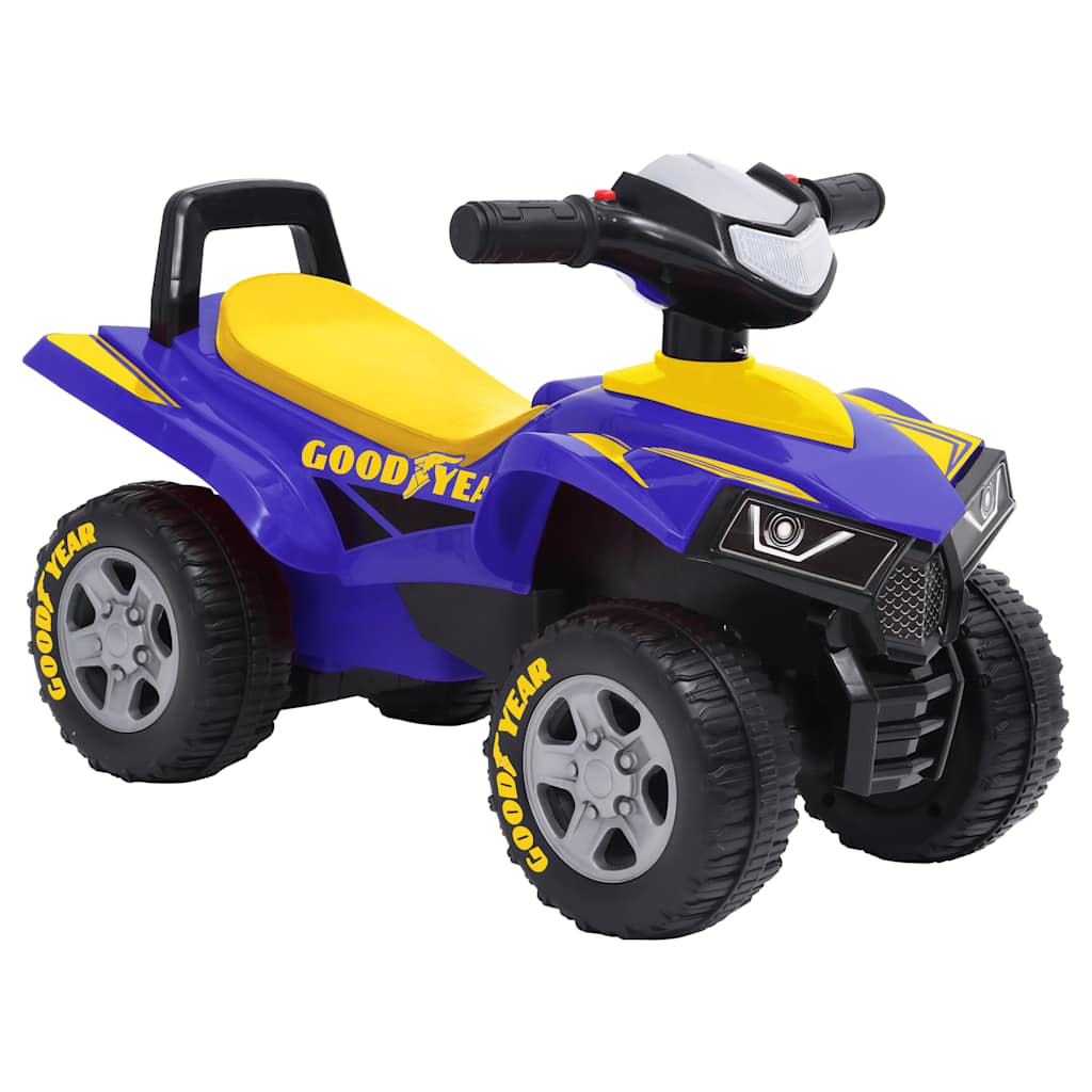 vidaXL Ride-On Toy Quad Goodyear Red