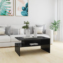 vidaXL Salontafel 90x60x42,5 cm bewerkt hout wit