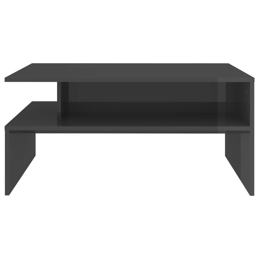 vidaXL Salontafel 90x60x42,5 cm bewerkt hout wit