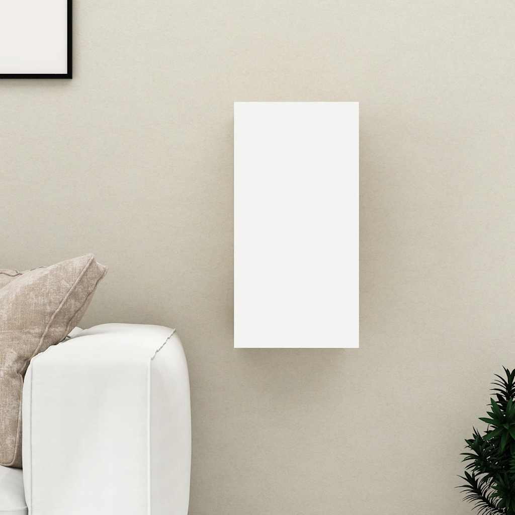 vidaXL Tv-meubel 30,5x30x60 cm bewerkt hout wit
