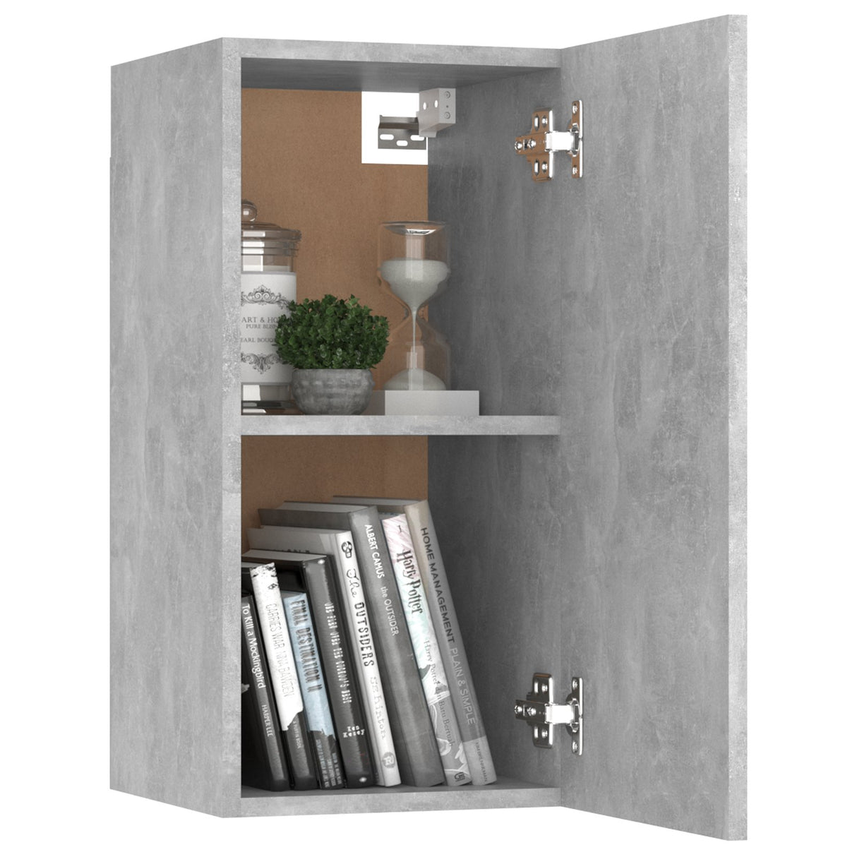 vidaXL Tv-meubel 30,5x30x60 cm bewerkt hout wit