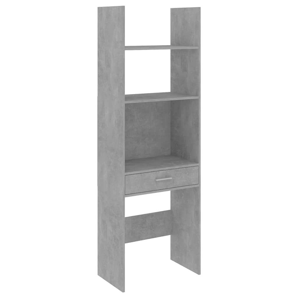 vidaXL Boekenkast 60x35x180 cm bewerkt hout grijs