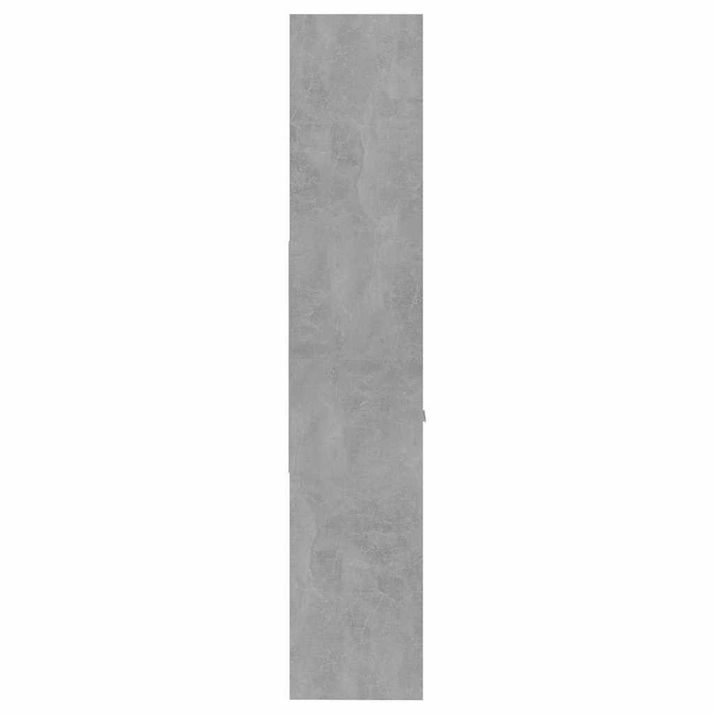 vidaXL Boekenkast 60x35x180 cm bewerkt hout grijs
