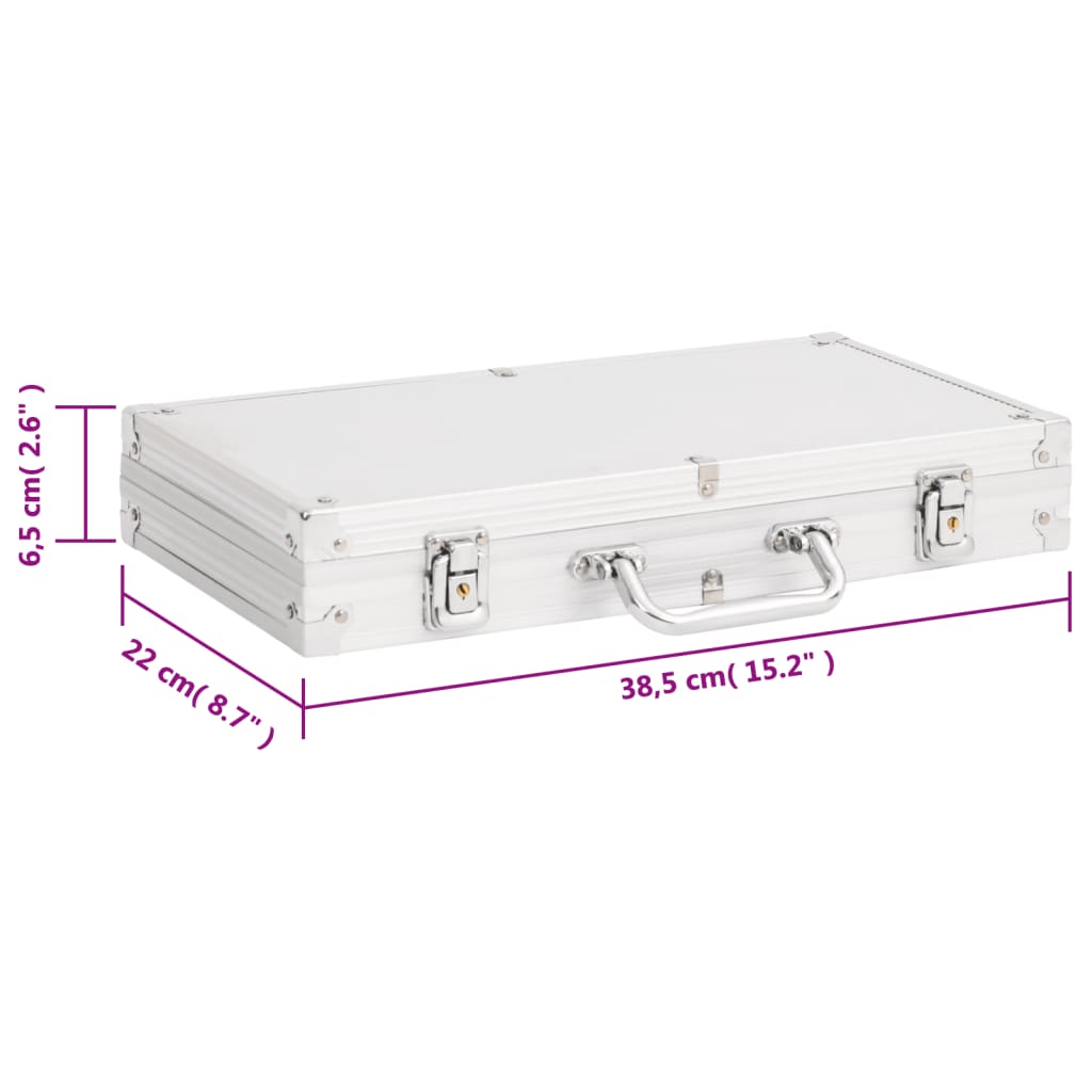 vidaXL 300-piece Poker Set 4 g