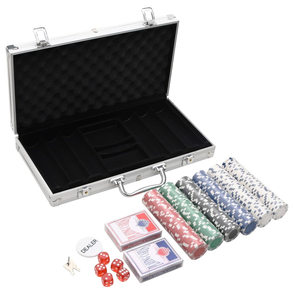 vidaXL 300-piece Poker Set 4 g