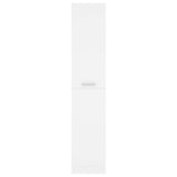 vidaXL Apothekerskast 30x42,5x150 cm bewerkt hout wit
