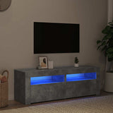vidaXL Tv-meubel met LED-verlichting 120x35x40 cm wit
