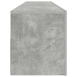 vidaXL Tv-meubel met LED-verlichting 120x35x40 cm wit