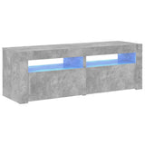 vidaXL Tv-meubel met LED-verlichting 120x35x40 cm wit