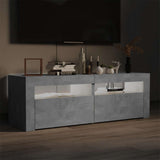 vidaXL Tv-meubel met LED-verlichting 120x35x40 cm wit