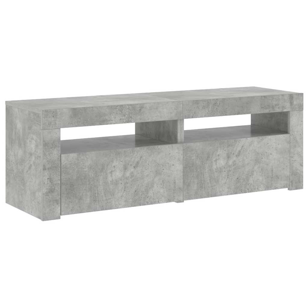vidaXL Tv-meubel met LED-verlichting 120x35x40 cm wit