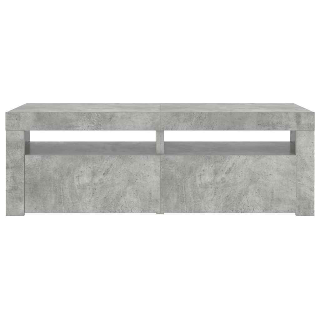 vidaXL Tv-meubel met LED-verlichting 120x35x40 cm wit
