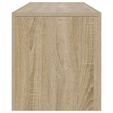 vidaXL TV Cabinet with LED Lights 140x36.5x40 cm White