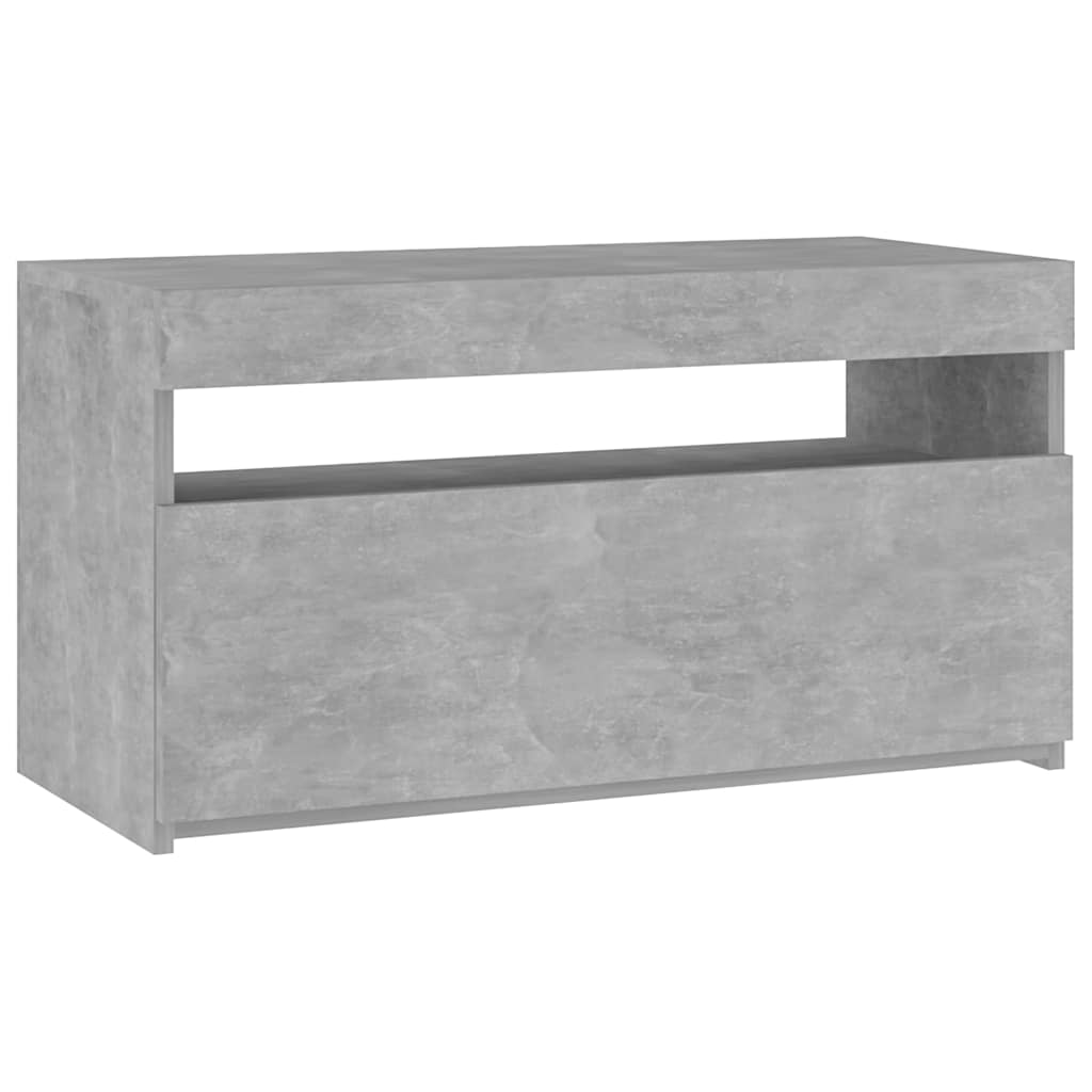 vidaXL Tv-meubel met LED-verlichting 120x35x40 cm wit