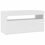 vidaXL Tv-meubel met LED-verlichting 120x35x40 cm wit
