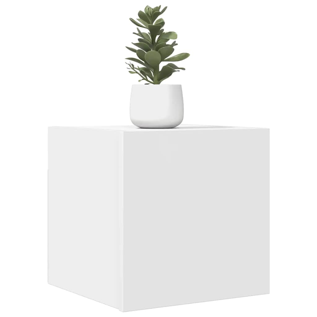 vidaXL TV Kast Oudhout 30,5 x 30 x 30 cm Bewerkt hout