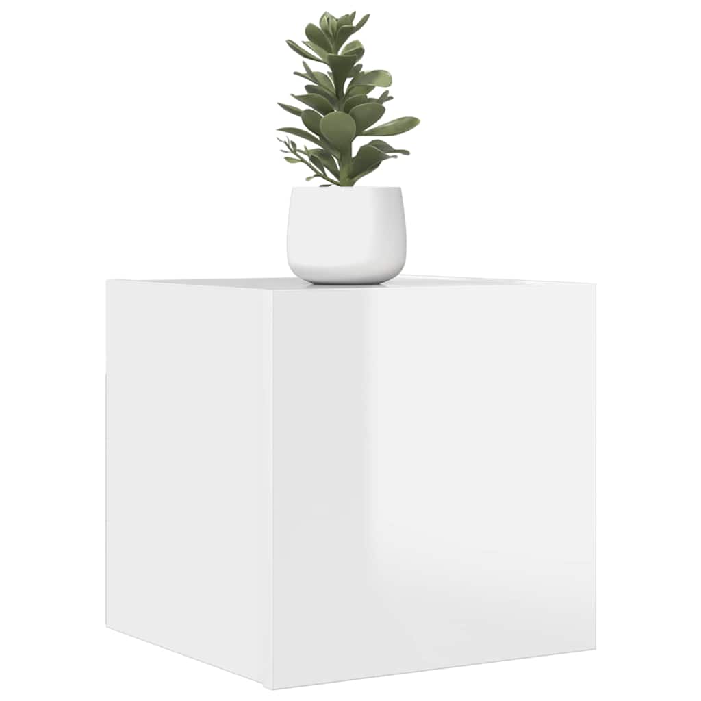 vidaXL TV Kast Oudhout 30,5 x 30 x 30 cm Bewerkt hout