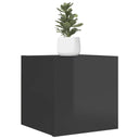 vidaXL TV Kast Oudhout 30,5 x 30 x 30 cm Bewerkt hout