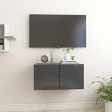 vidaXL Tv-hangmeubel 60x30x30 cm wit